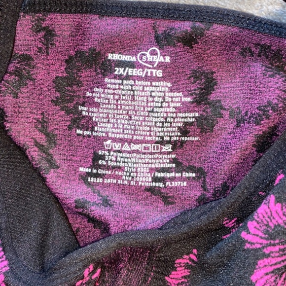 Bra Bundle! Vanity Fair Criss Cross Bra & Rhonda Shear Sports Bra NWT Sz 42C/2X - Picture 4 of 6